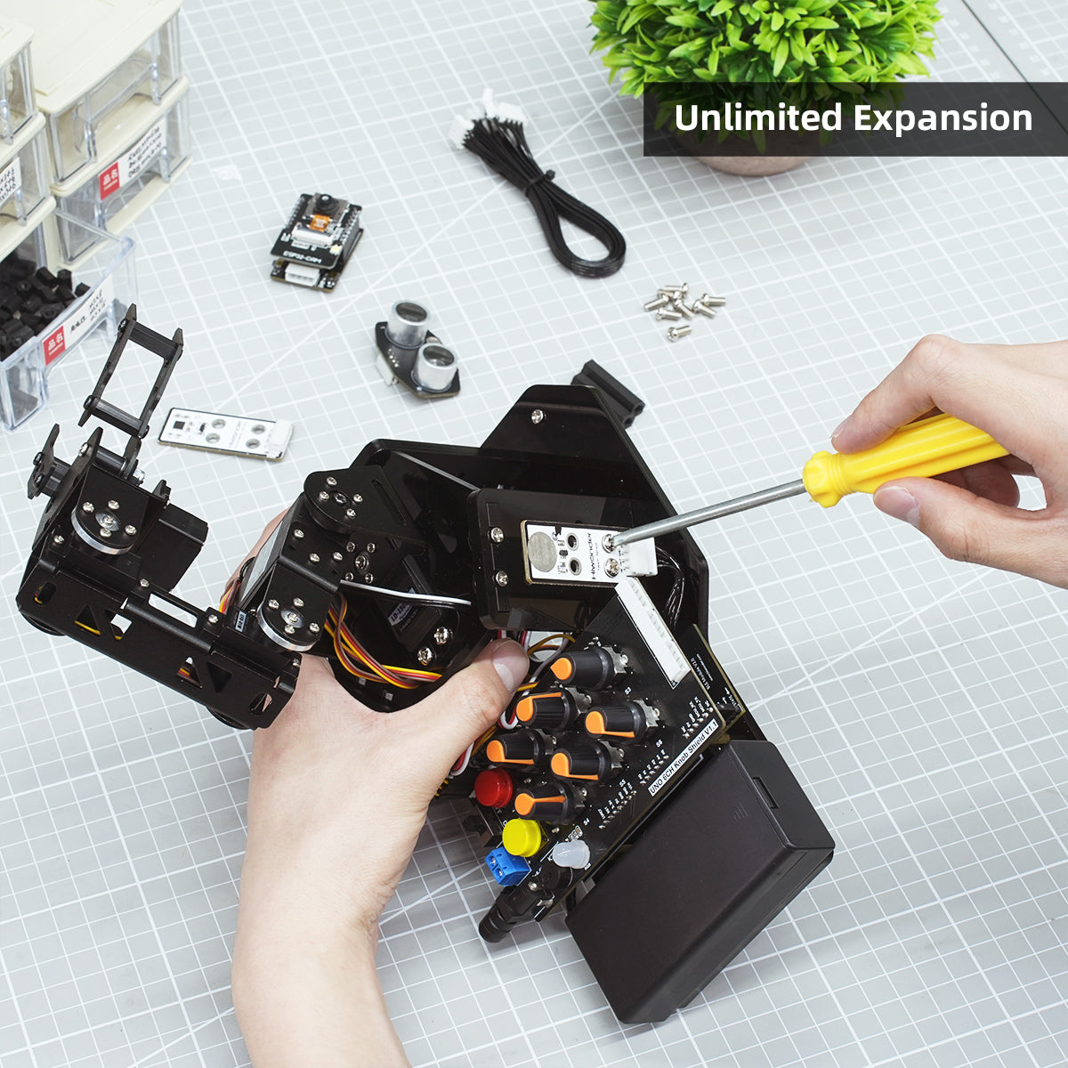 miniArm Open Source AI Robotic Arm Support Sensor Expansion, Arduino Programming miniArm Open Source AI Robotic Arm Support Sensor Expansion, Arduino Programming